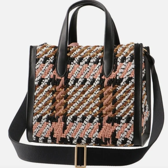 【kate spade】Manhattan Plaid Small Tote